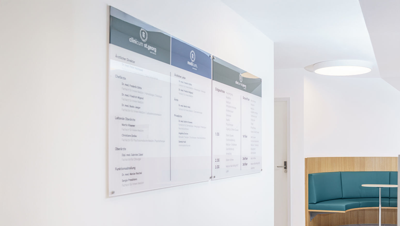 Innenaufnahme Clinicum St Georg Raumaufnahmen A7 R08711