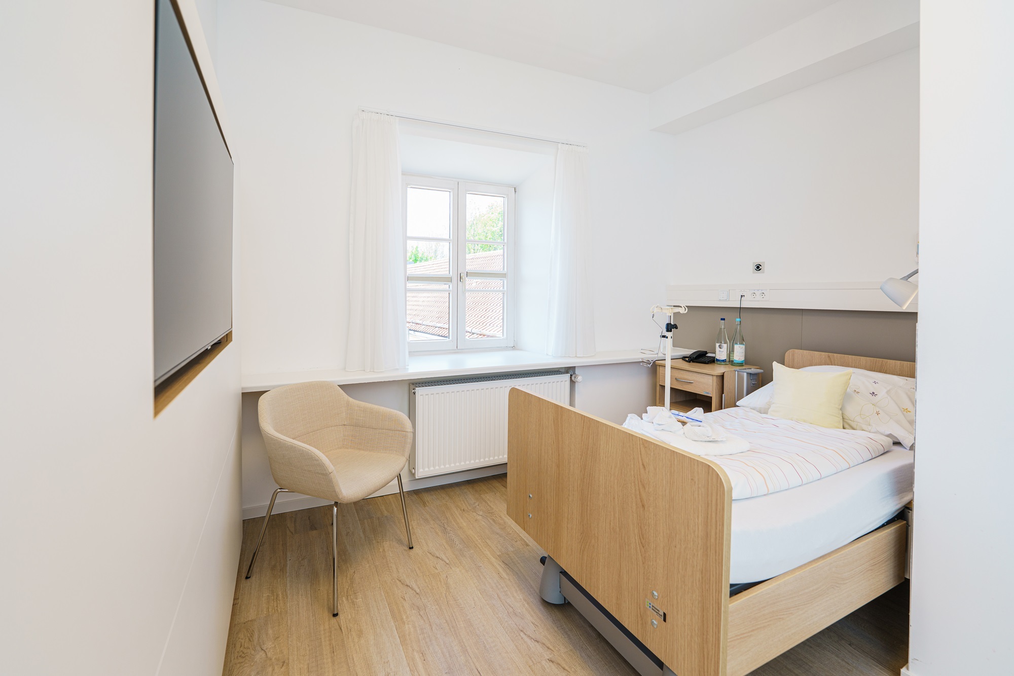 Patientenzimmer Clinicum St Georg